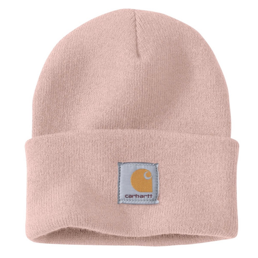 NWT Carhartt Knit Cuffed Beanie+Rose Pink+Blush